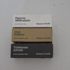 MAISON CRIVELLI | Niche Perfume Samples Set Of 3 1.5 Ml Testers